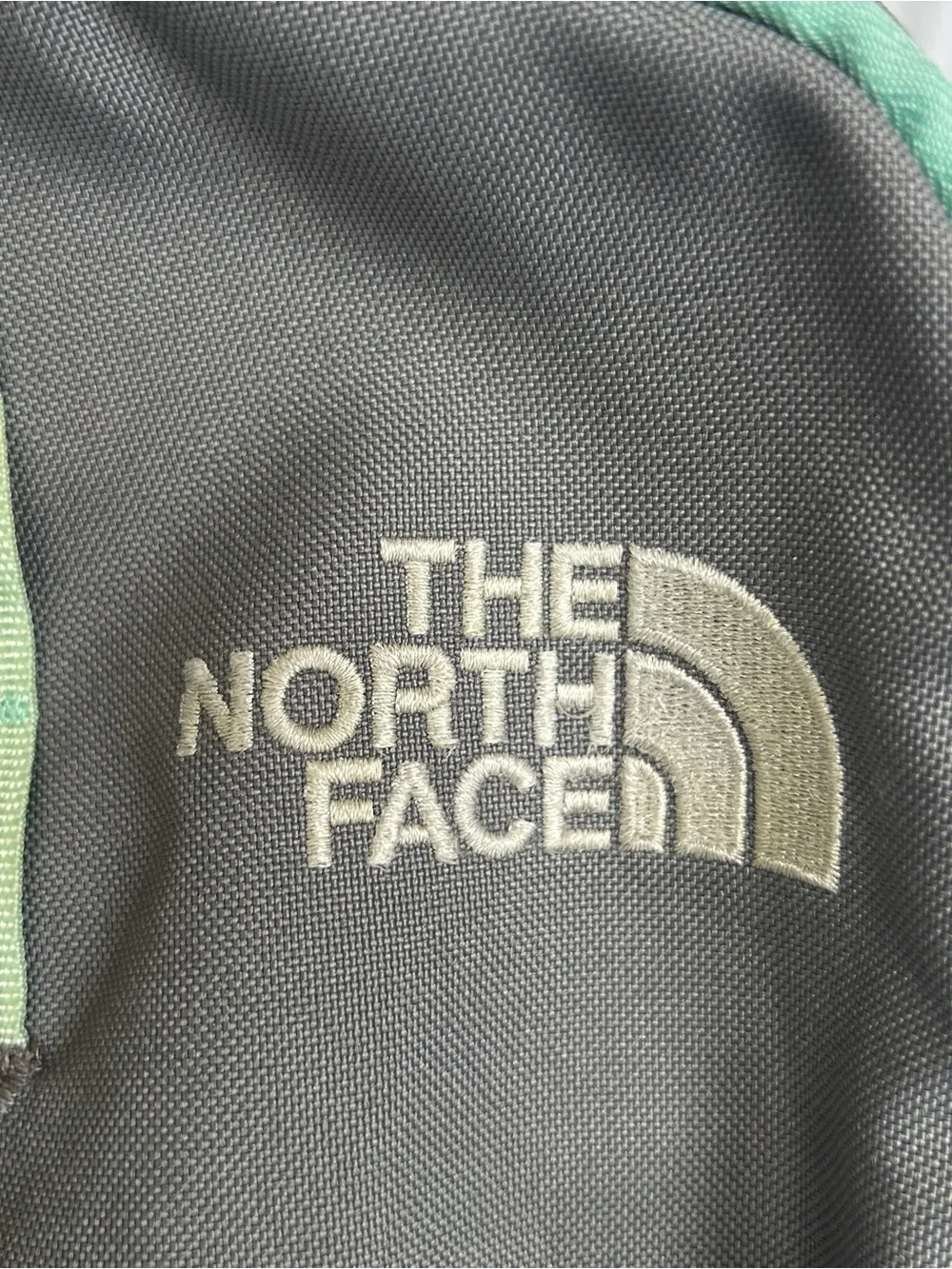 Mint green The North Face Jester backpack